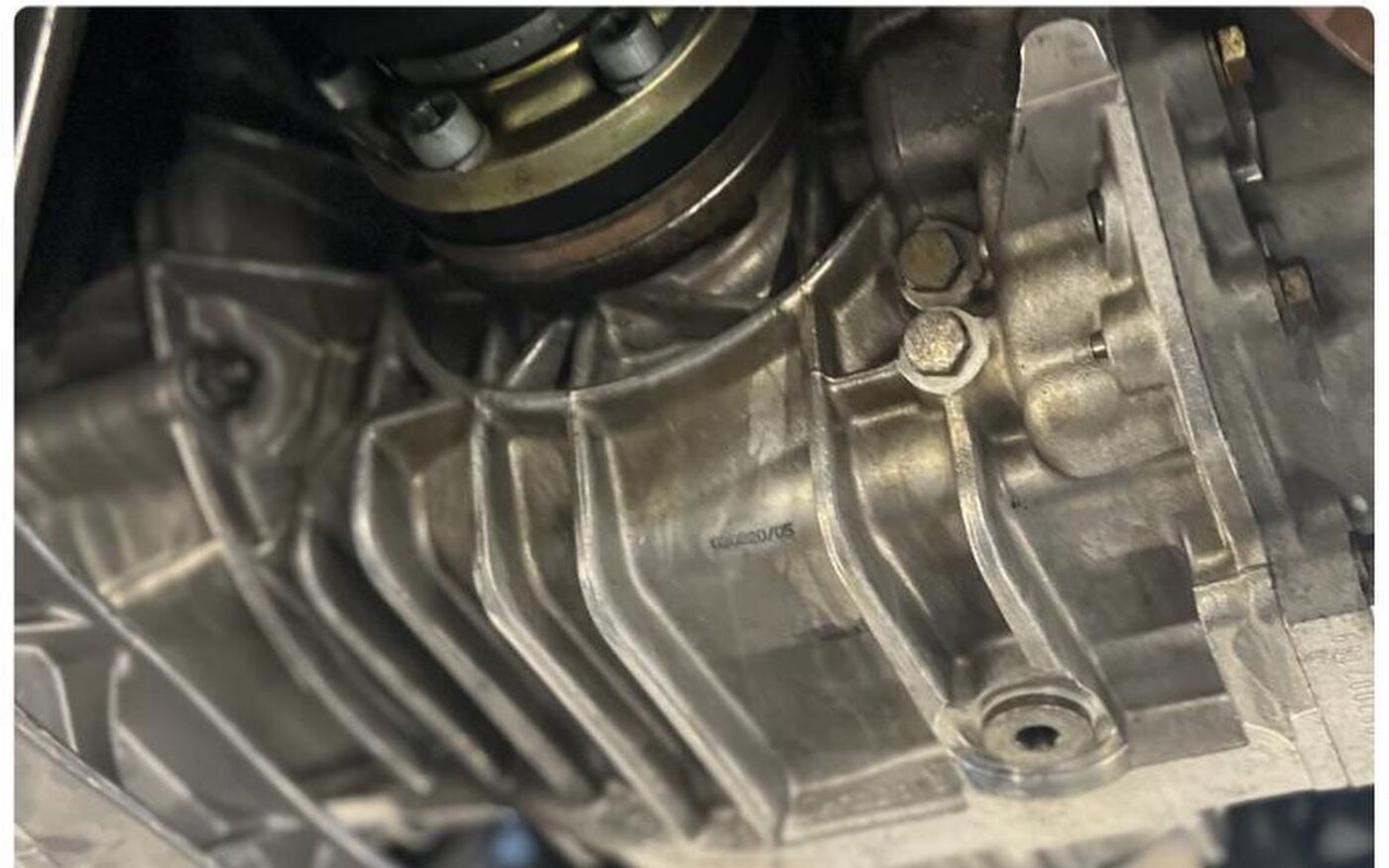 Differential nach der Reinigung