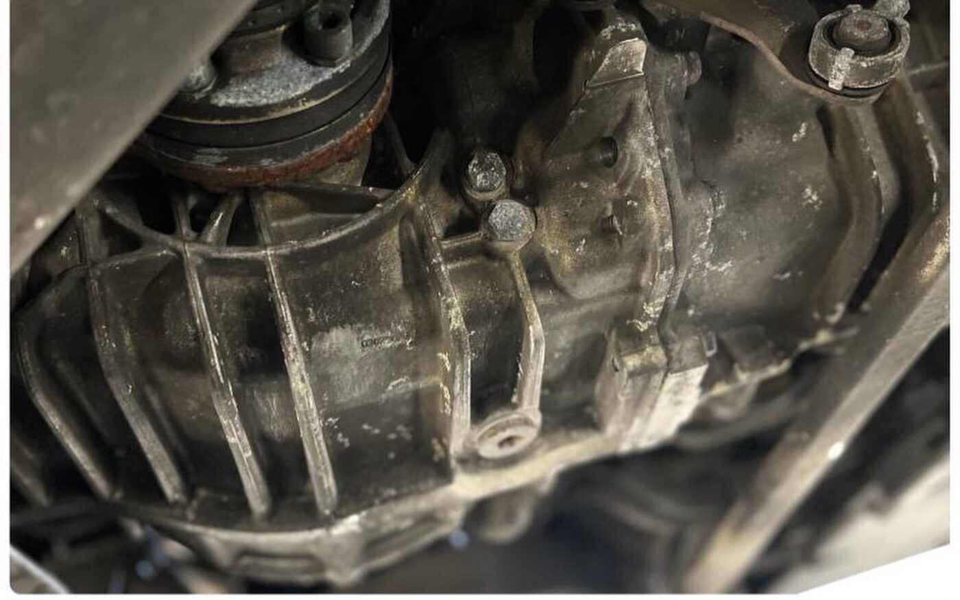 Differential vor der Reinigung